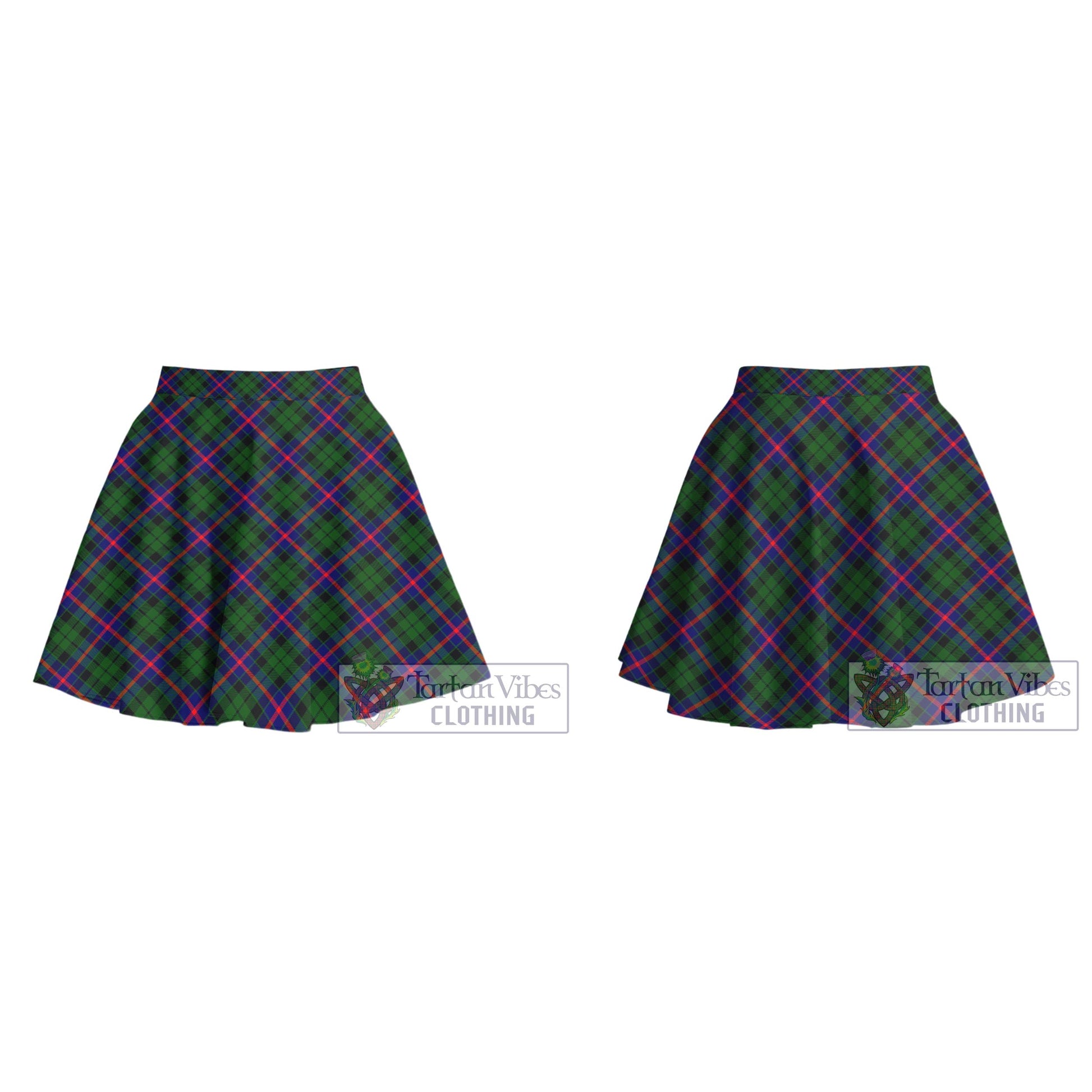 Tartan Vibes Clothing Morrison Modern Tartan Women's Plated Mini Skirt