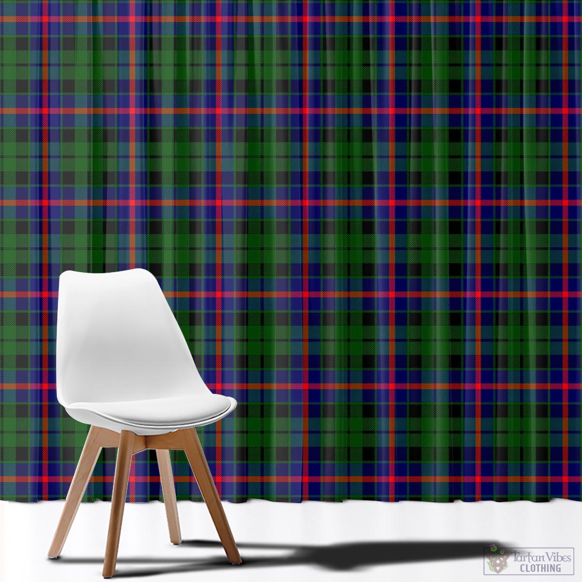 Morrison Modern Tartan Window Curtain