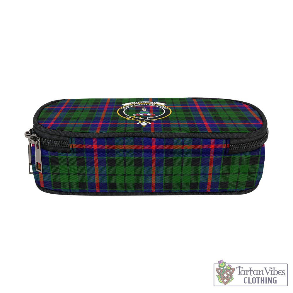 Tartan Vibes Clothing Morrison Modern Tartan Pen and Pencil Case with Family Crest