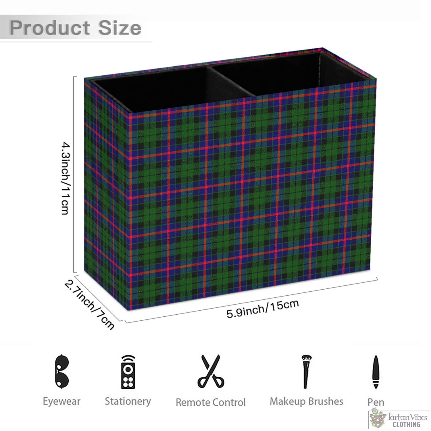 Tartan Vibes Clothing Morrison Modern Tartan Pen Holder