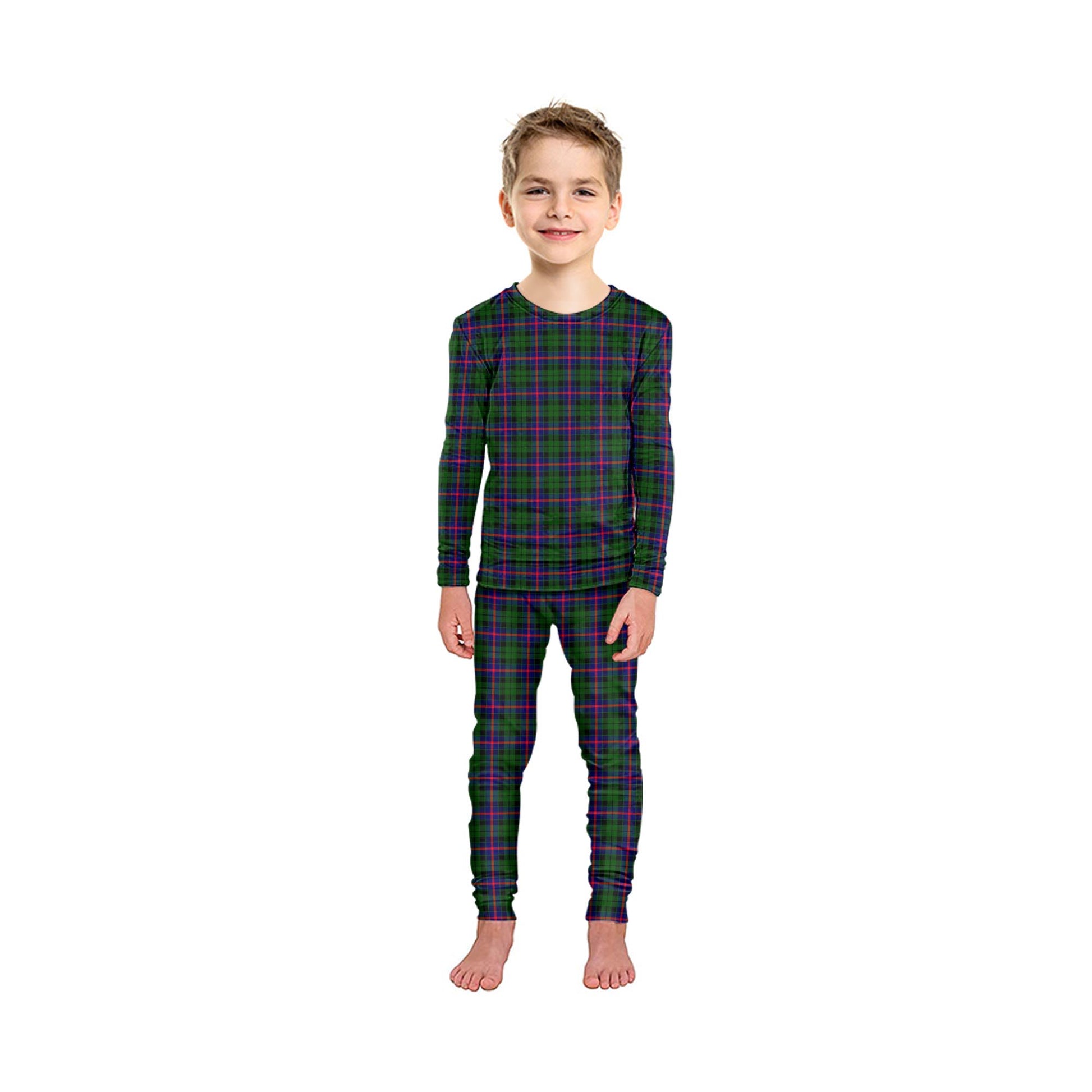 Morrison Modern Tartan Pajamas Family Set - Tartan Vibes Clothing