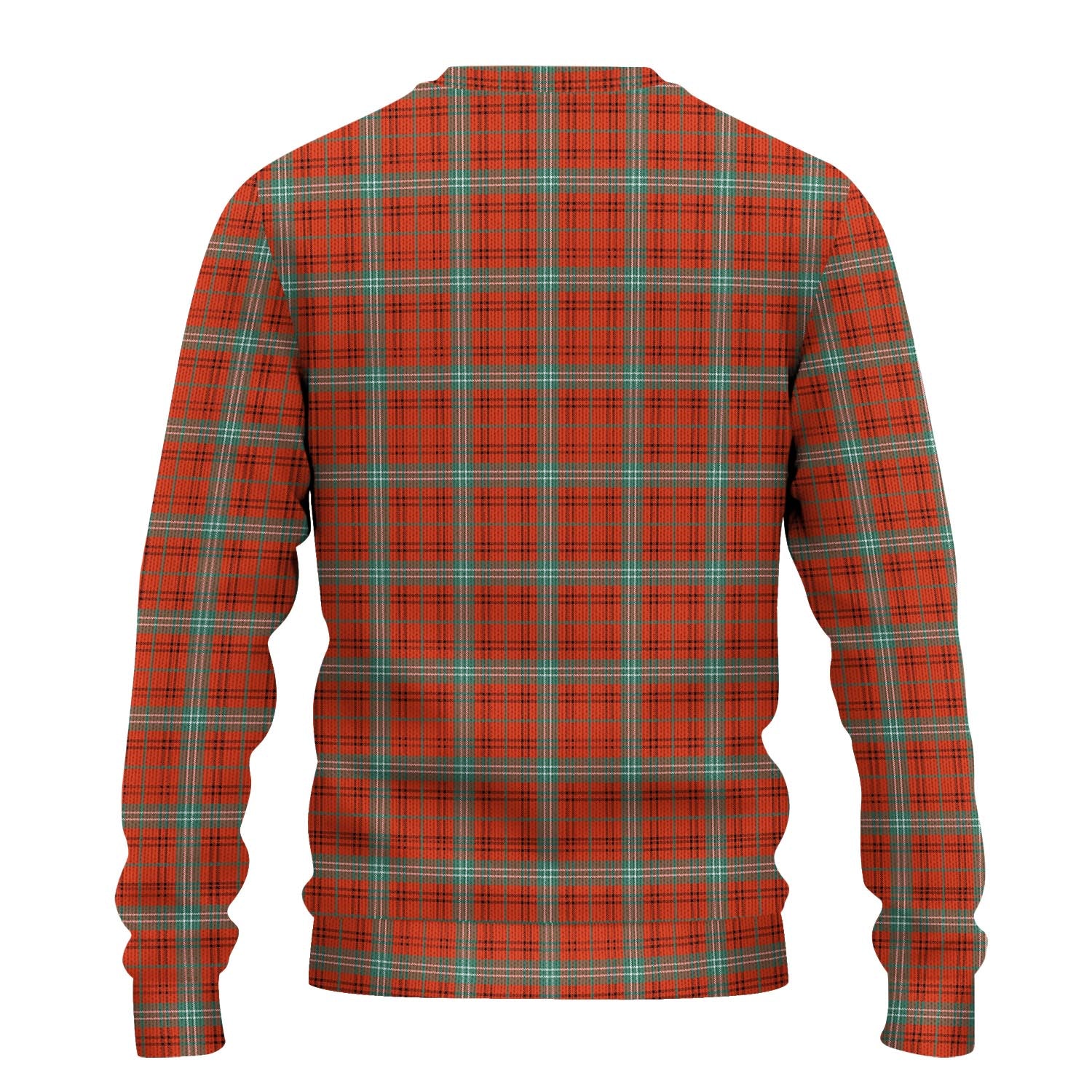 Morrison Red Ancient Tartan Knitted Sweater - Tartanvibesclothing