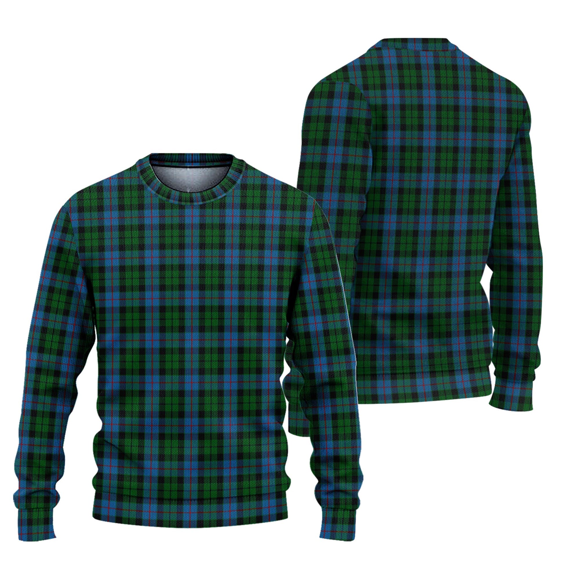 Morrison Society Tartan Knitted Sweater Unisex - Tartanvibesclothing