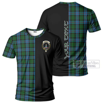 Morrison Society Tartan T-Shirt with Family Crest and Half Of Me Style