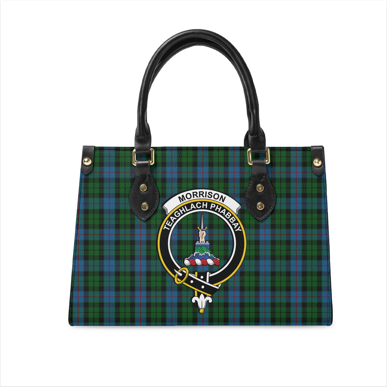 morrison-society-tartan-leather-bag-with-family-crest