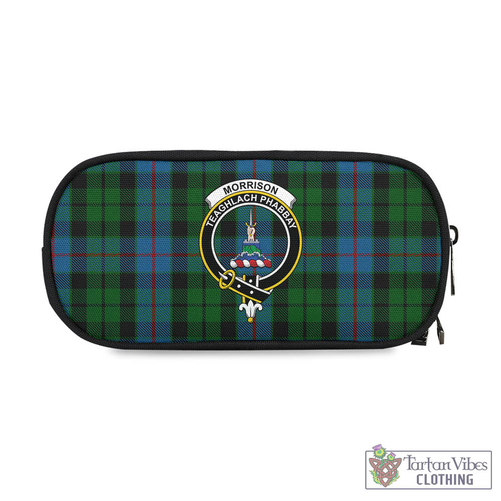 Tartan Vibes Clothing Morrison Society Tartan Pen and Pencil Case with Family Crest