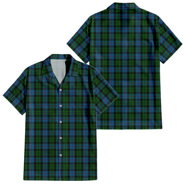 Morrison Society Tartan Short Sleeve Button Down Shirt