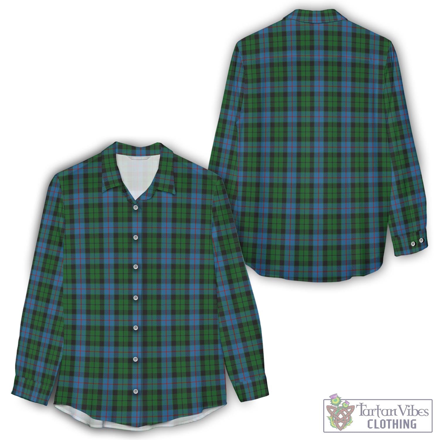 Morrison Society Tartan Womens Casual Shirt