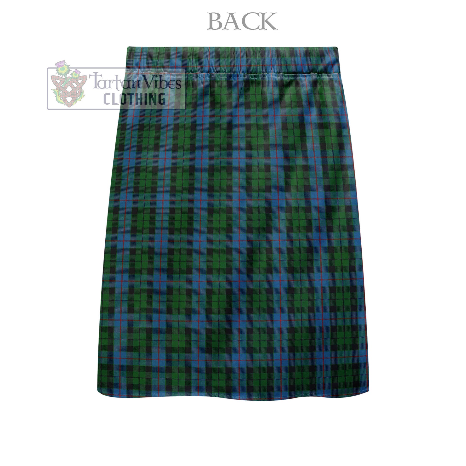 Tartan Vibes Clothing Morrison Society Tartan Men's Pleated Skirt - Fashion Casual Retro Scottish Style