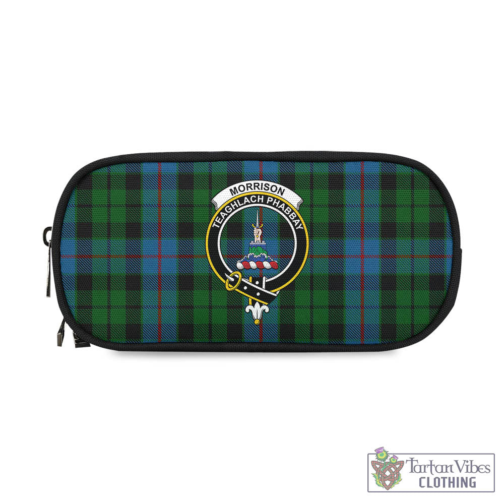 Tartan Vibes Clothing Morrison Society Tartan Pen and Pencil Case with Family Crest