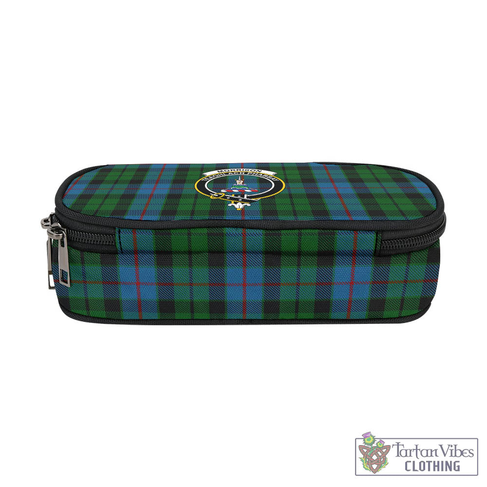 Tartan Vibes Clothing Morrison Society Tartan Pen and Pencil Case with Family Crest