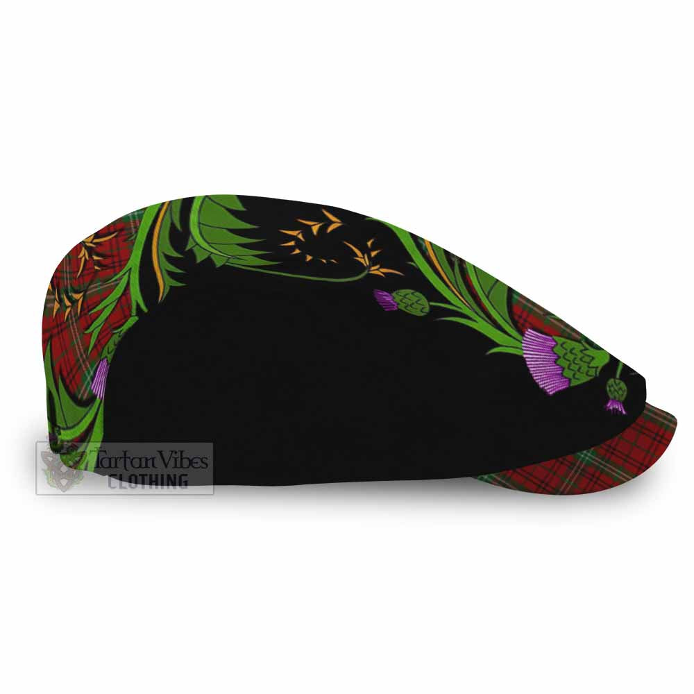 Morrison Tartan Flat Cap, Jeff Cap Scottish Thistle Pride Heritage Art - Tartan Vibes Clothing