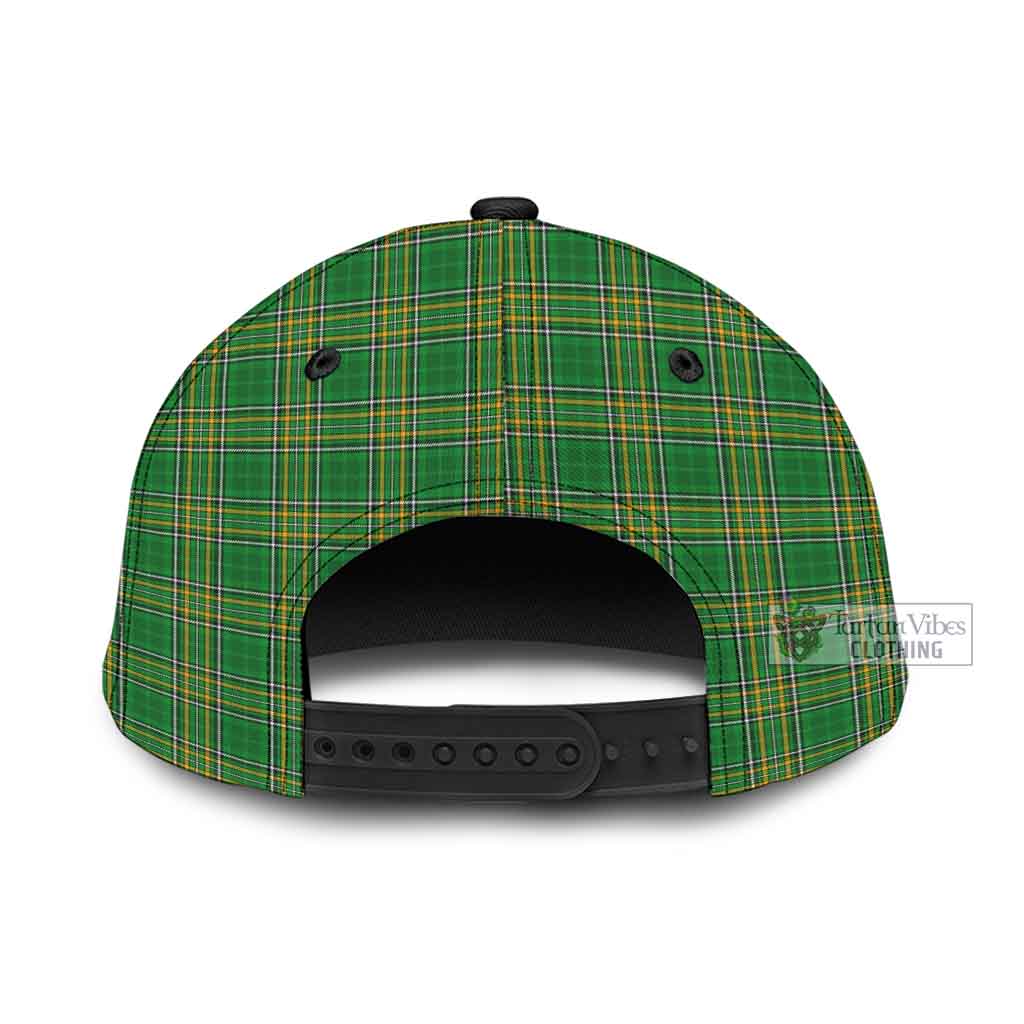 Morrogh Irish Clan Tartan Classic Baseball Cap with Coat of Arms - Tartan Vibes Clothing
