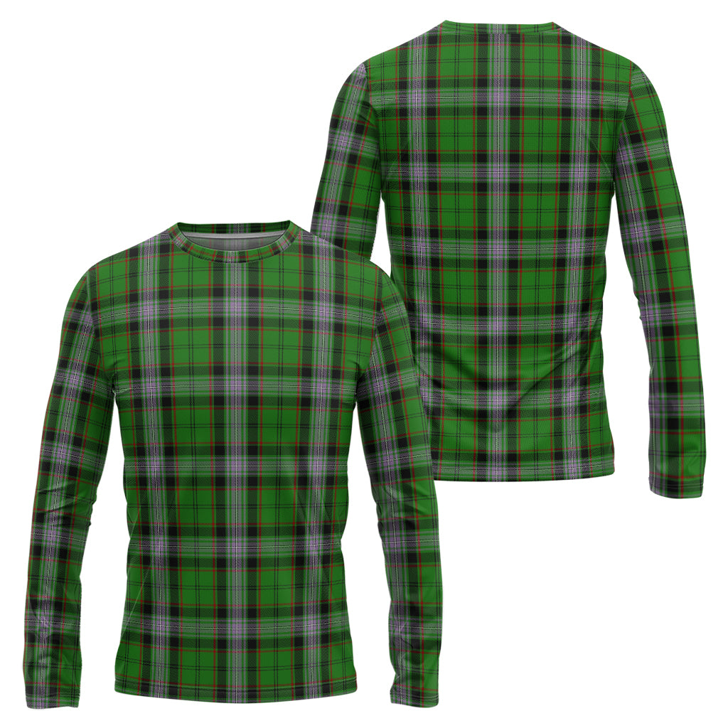 Moss Tartan Long Sleeve T-Shirt Unisex - Tartan Vibes Clothing