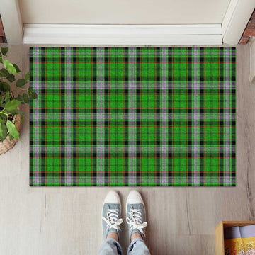 Moss Tartan Rubber Doormat - Tartan Vibes Clothing