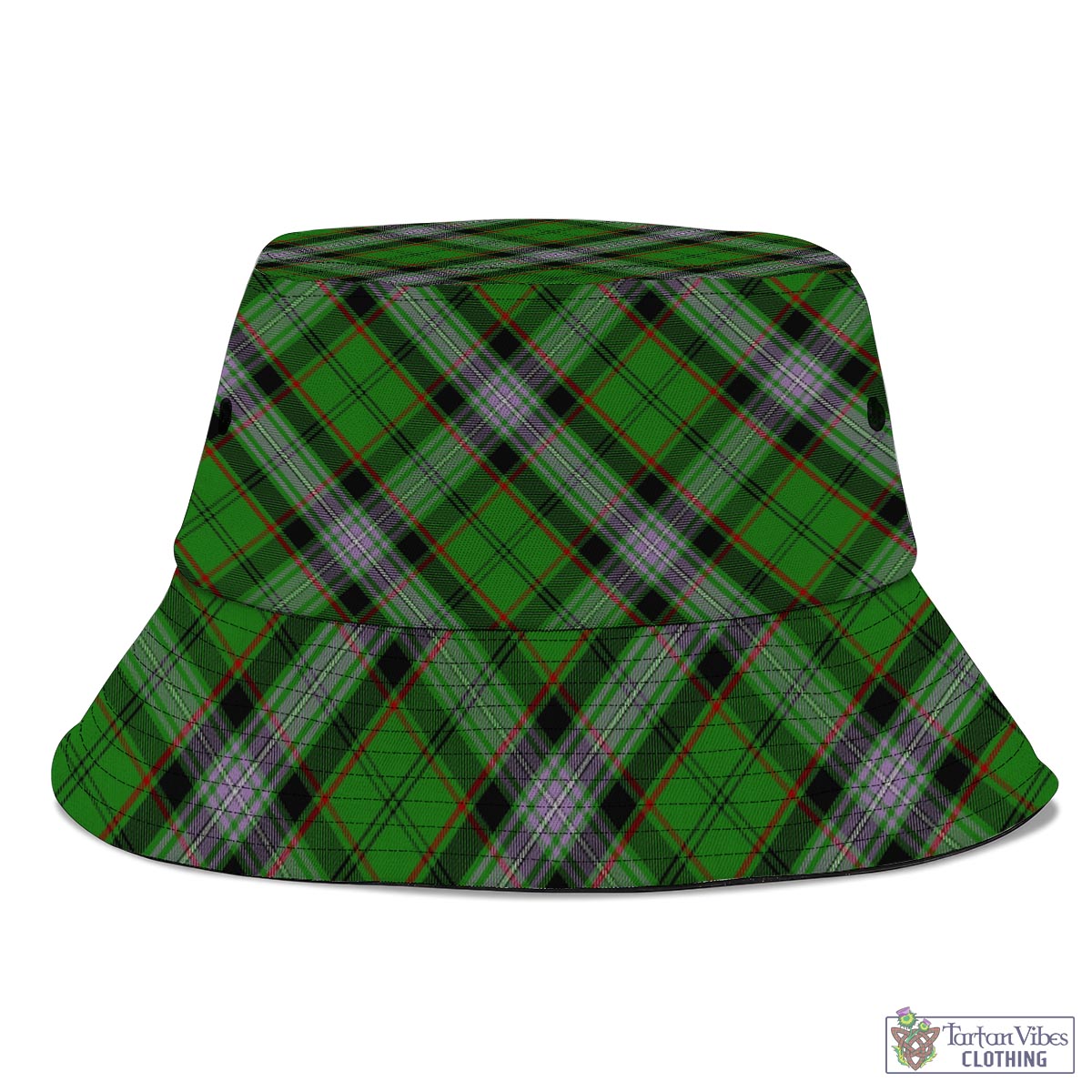 Moss Tartan Bucket Hat - Tartan Vibes Clothing