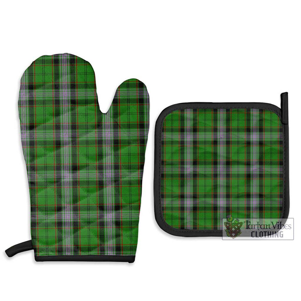 Moss Tartan Combo Oven Mitt & Pot-Holder - Tartan Vibes Clothing