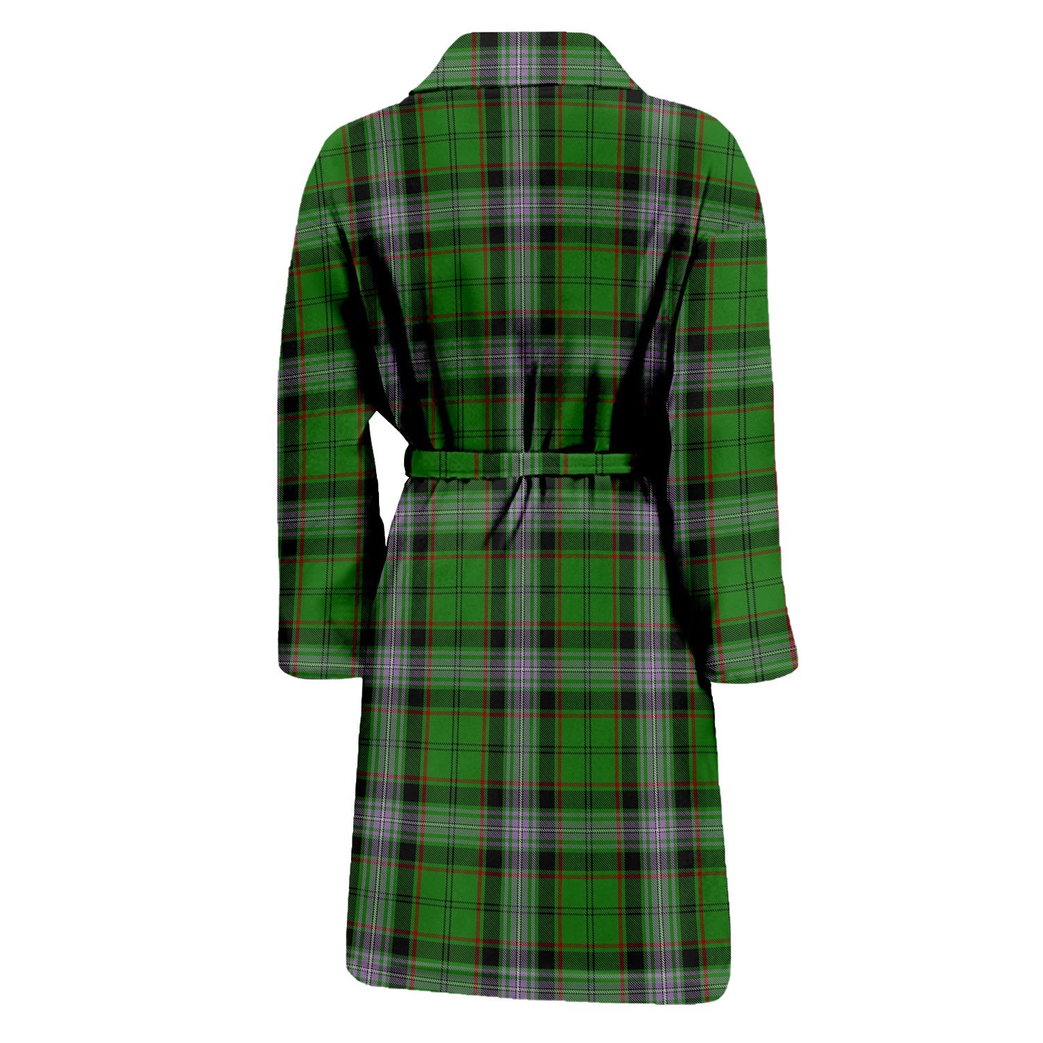 Moss Tartan Bathrobe - Tartan Vibes Clothing