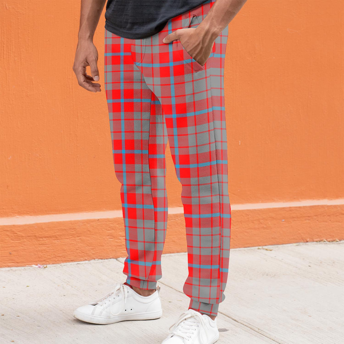 Moubray Tartan Joggers Pants S - Tartan Vibes Clothing
