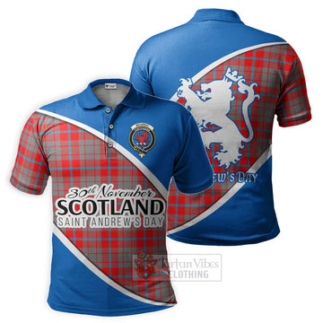 Moubray Family Crest Tartan Polo Shirt Celebrate Saint Andrew's Day in Style Kid - Tartan Vibes Clothing