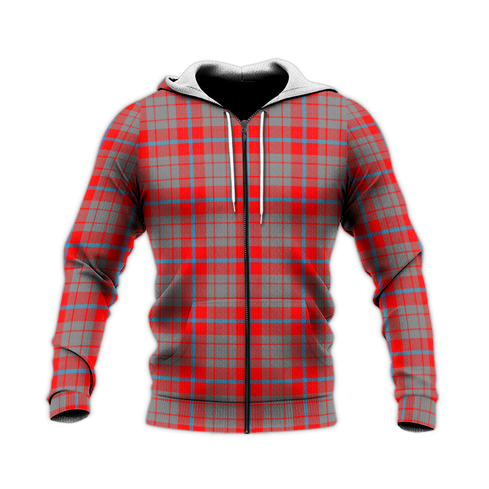 Moubray Tartan Knitted Hoodie - Tartan Vibes Clothing