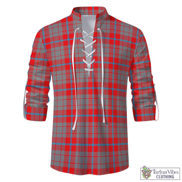 Moubray Tartan Men's Scottish Traditional Jacobite Ghillie Kilt Shirt - Tartan Vibes Clothing