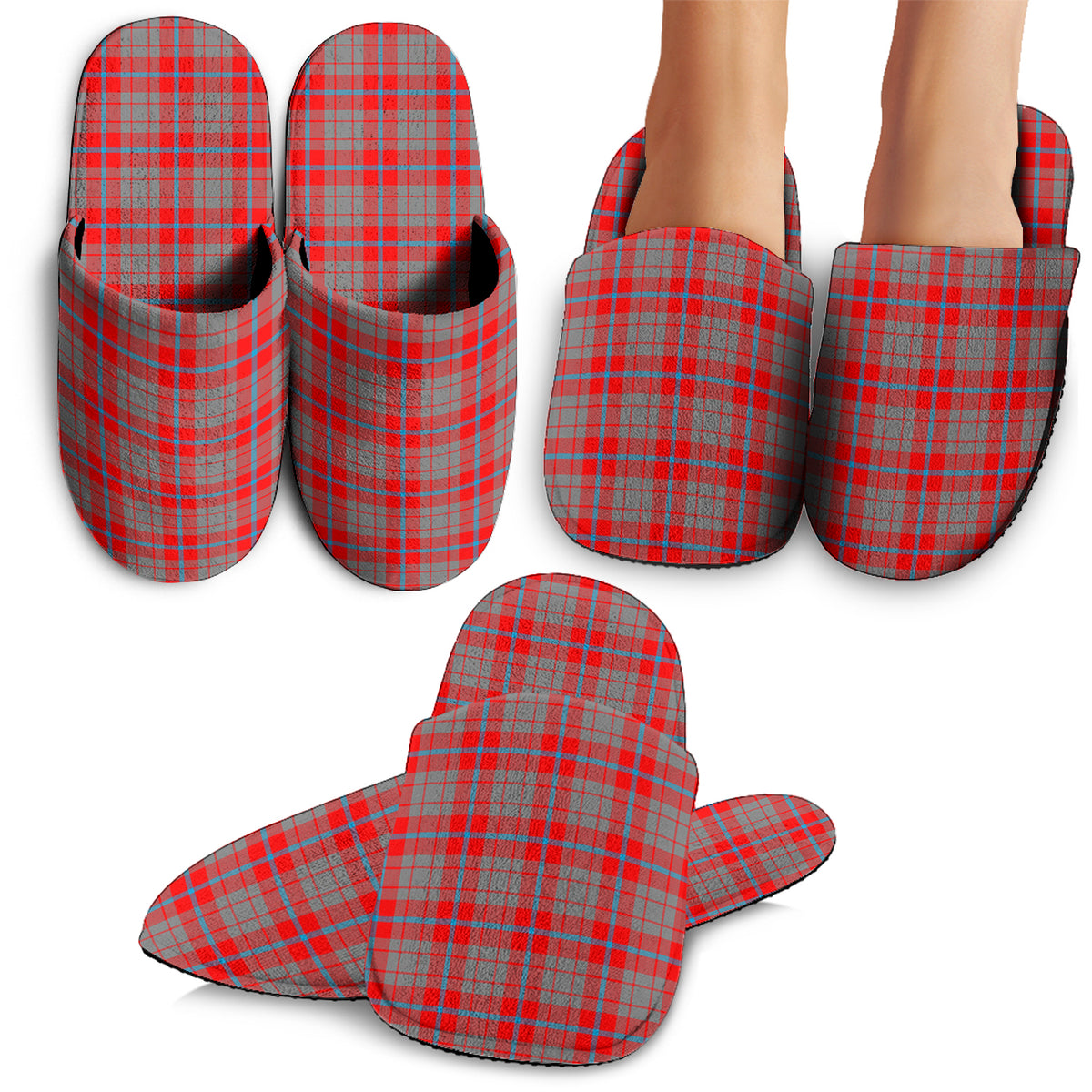 Moubray Tartan Home Slippers - Tartan Vibes Clothing