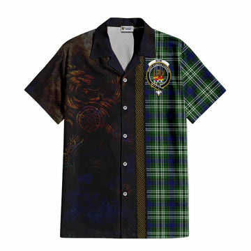 Mow Tartan Family Crest Hawaiian Shirt Alba Gu Brath Be Brave Lion Ancient Style Kid - Tartan Vibes Clothing