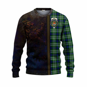 Mow Tartan Family Crest Knitted Sweater Alba Gu Brath Be Brave Lion Ancient Style Unisex - Tartan Vibes Clothing