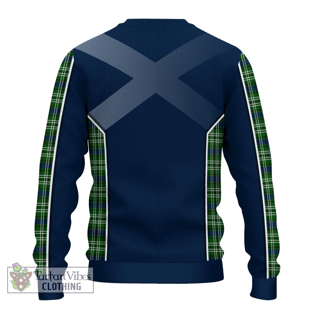 Mow Tartan Knitted Sweater with Family Crest and Lion Rampant Vibes Sport Style - Tartan Vibes Clothing