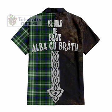 Mow Tartan Family Crest Hawaiian Shirt Alba Gu Brath Be Brave Lion Ancient Style - Tartan Vibes Clothing