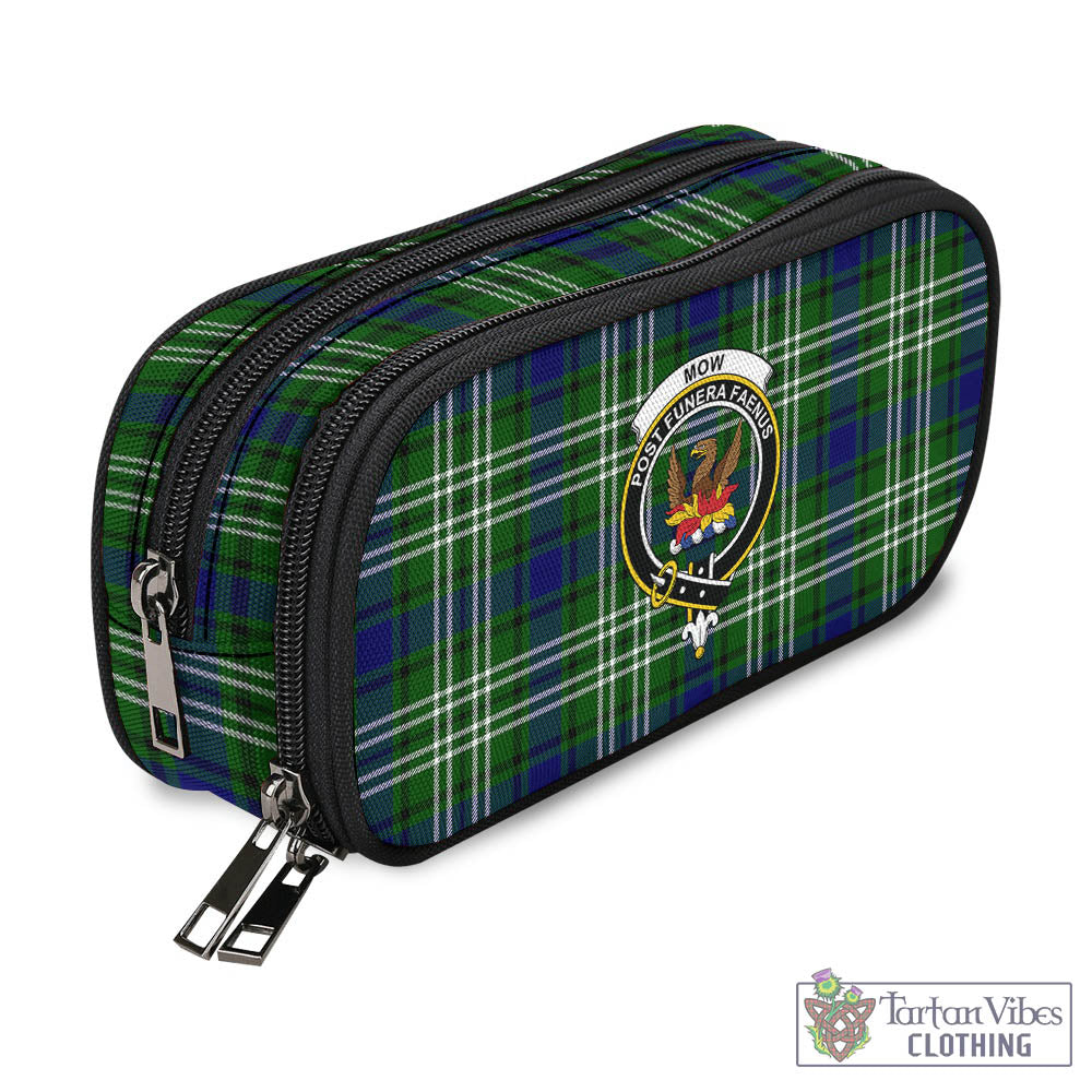 Mow Tartan Pen and Pencil Case with Family Crest - Tartan Vibes Clothing