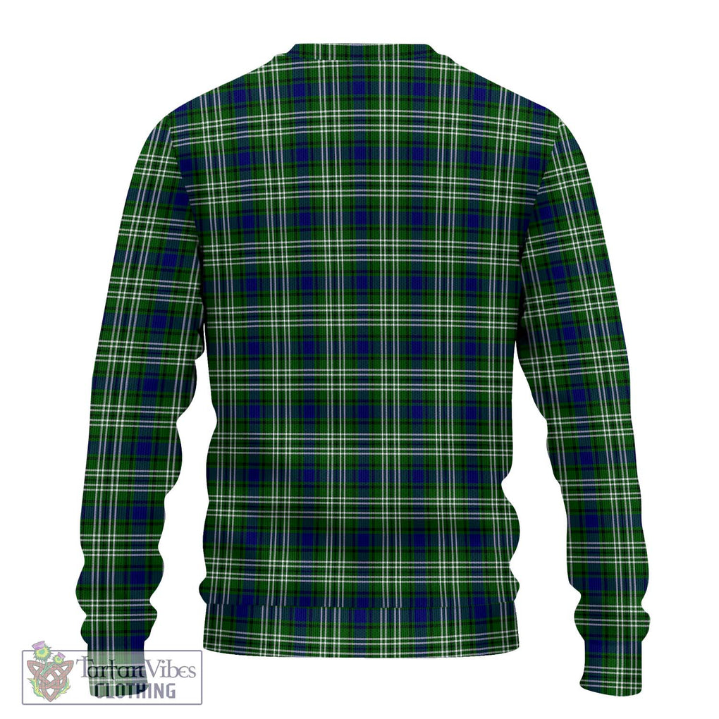 Mow Tartan Knitted Sweater with Family Crest DNA In Me Style - Tartanvibesclothing Shop