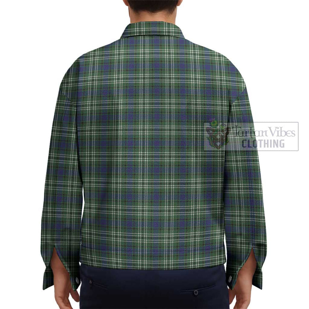 Mow Tartan Unisex Lapel Cotton Jacket - Tartan Vibes Clothing