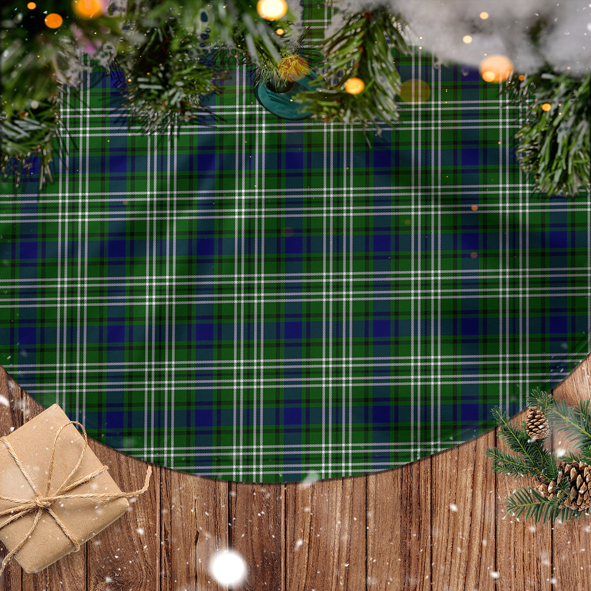 Mow Tartan Christmas Tree Skirt - Tartan Vibes Clothing