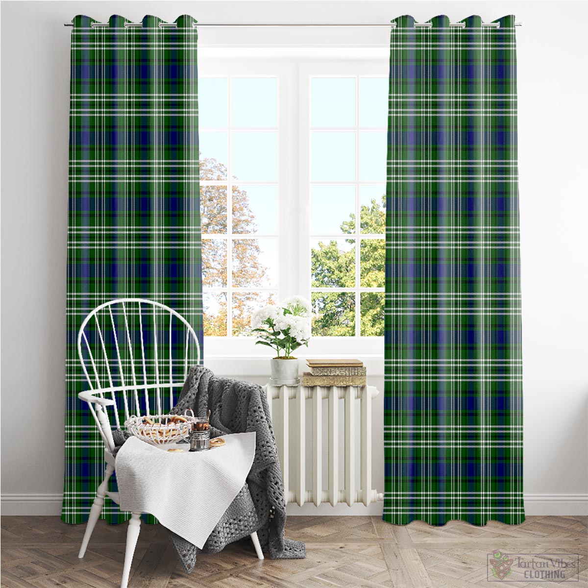 Mow Tartan Window Curtain - Tartan Vibes Clothing