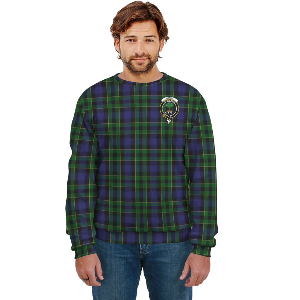 Mowat Tartan Sweatshirt with Family Crest Unisex - Tartan Vibes Clothing