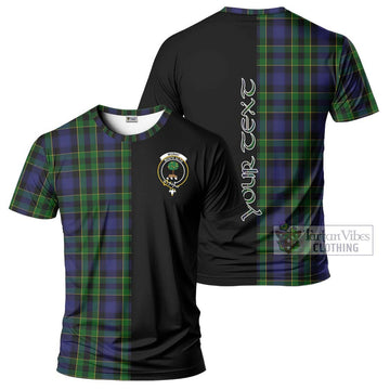 Mowat Tartan T-Shirt with Family Crest and Half Of Me Style