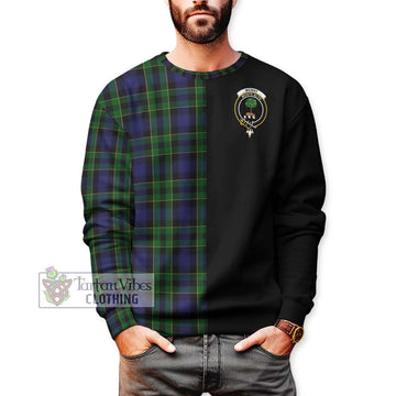 Mowat Tartan Sweatshirt with Family Crest and Half Of Me Style