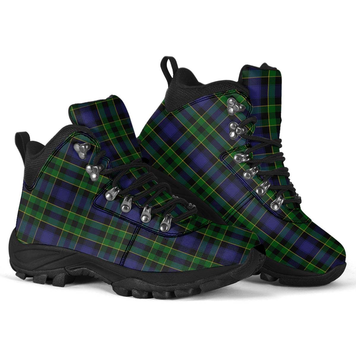 Mowat Tartan Alpine Boots - Tartanvibesclothing