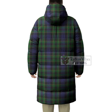 Mowat Tartan Long Down Jacket