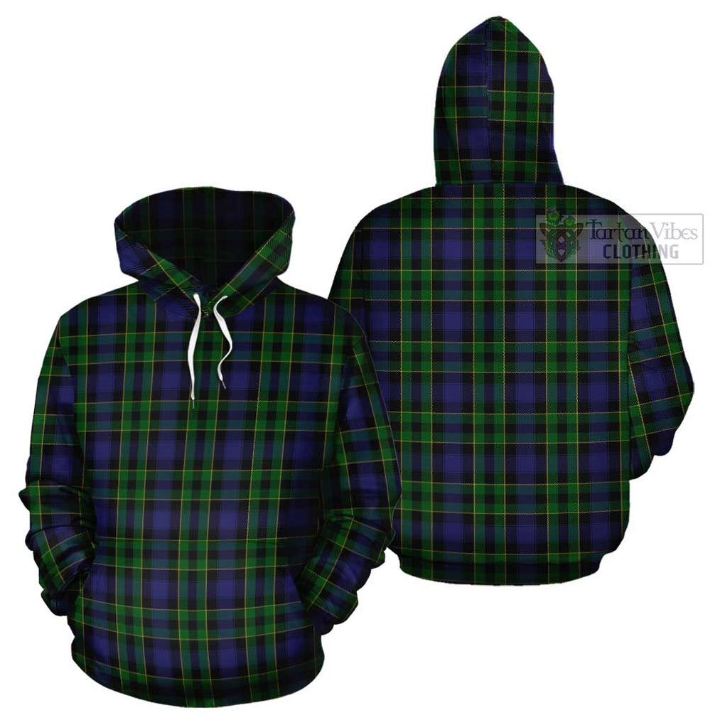 Mowat Tartan Cotton Hoodie Pullover Hoodie - Tartan Vibes Clothing