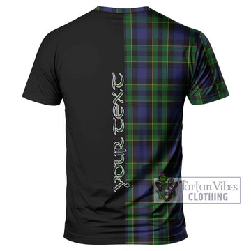 Mowat Tartan T-Shirt with Family Crest and Half Of Me Style