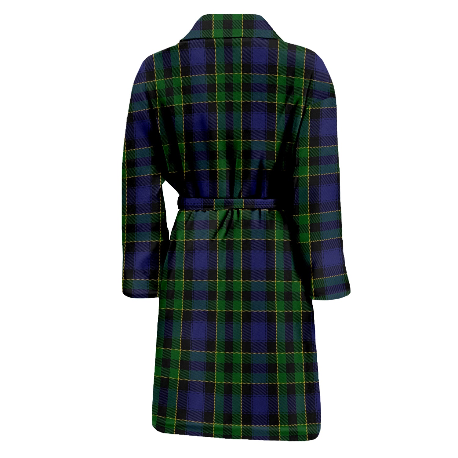 Mowat Tartan Bathrobe with Family Crest - Tartan Vibes Clothing