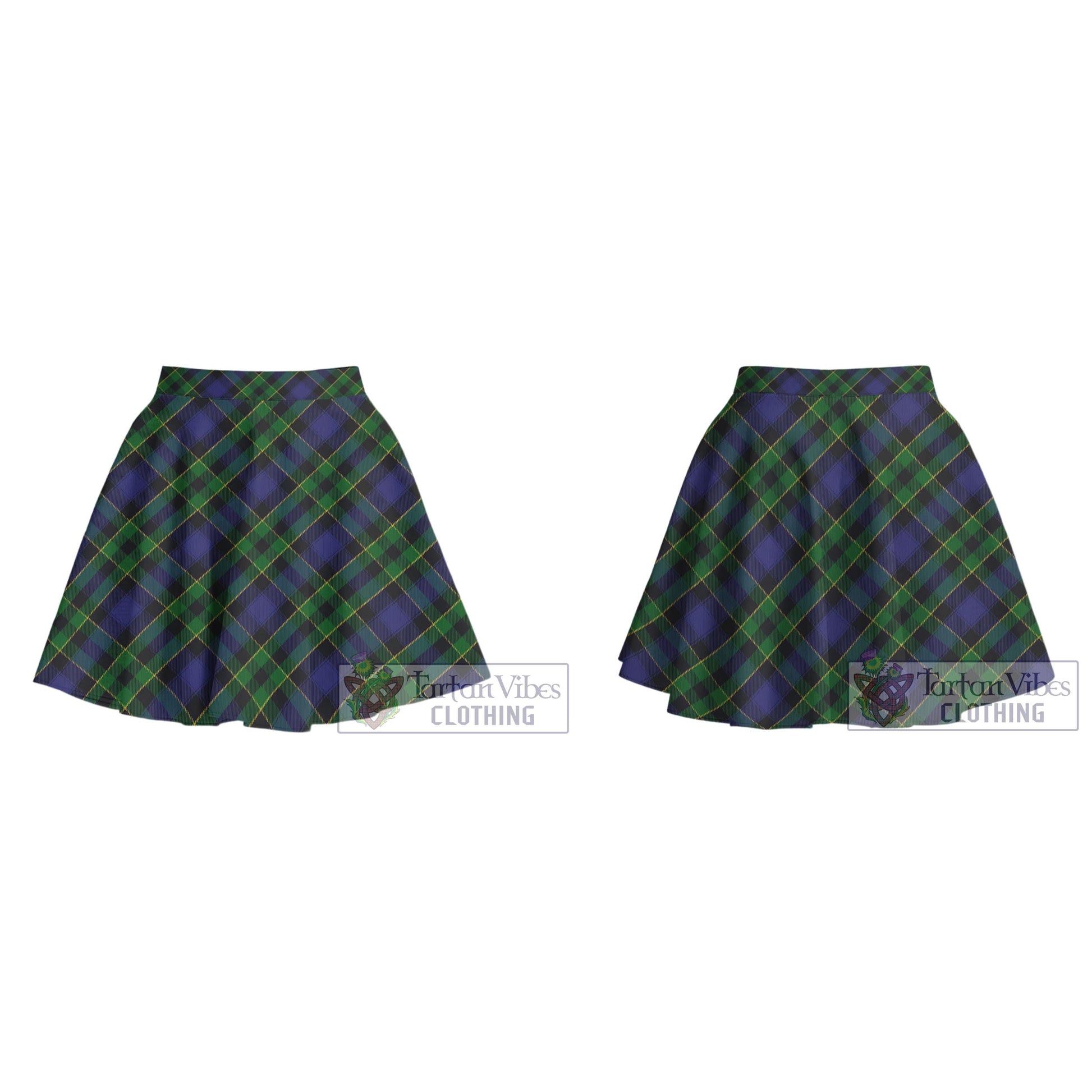 Tartan Vibes Clothing Mowat Tartan Women's Plated Mini Skirt