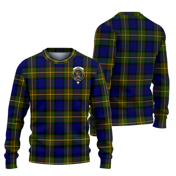 Muir Tartan Ugly Sweater with Family Crest