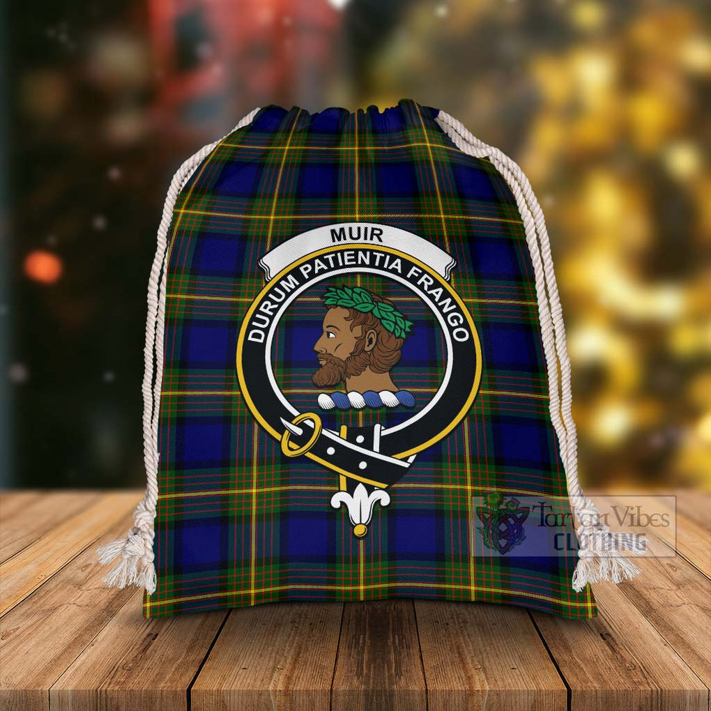 Tartan Vibes Clothing Muir Tartan Christmas Santa's Bag with Family Crest