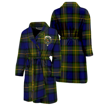 Muir Tartan Bathrobe with Family Crest