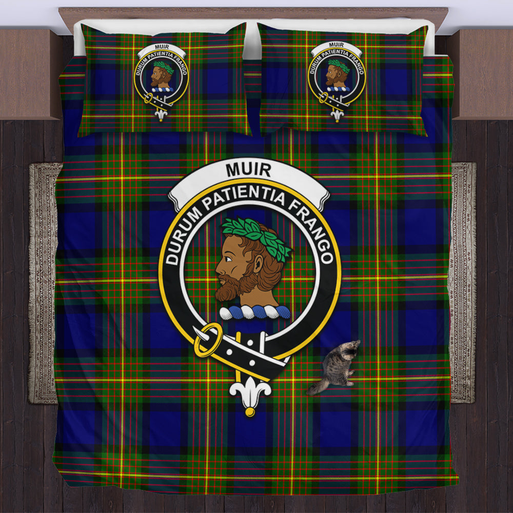 muir-tartan-bedding-set-with-family-crest