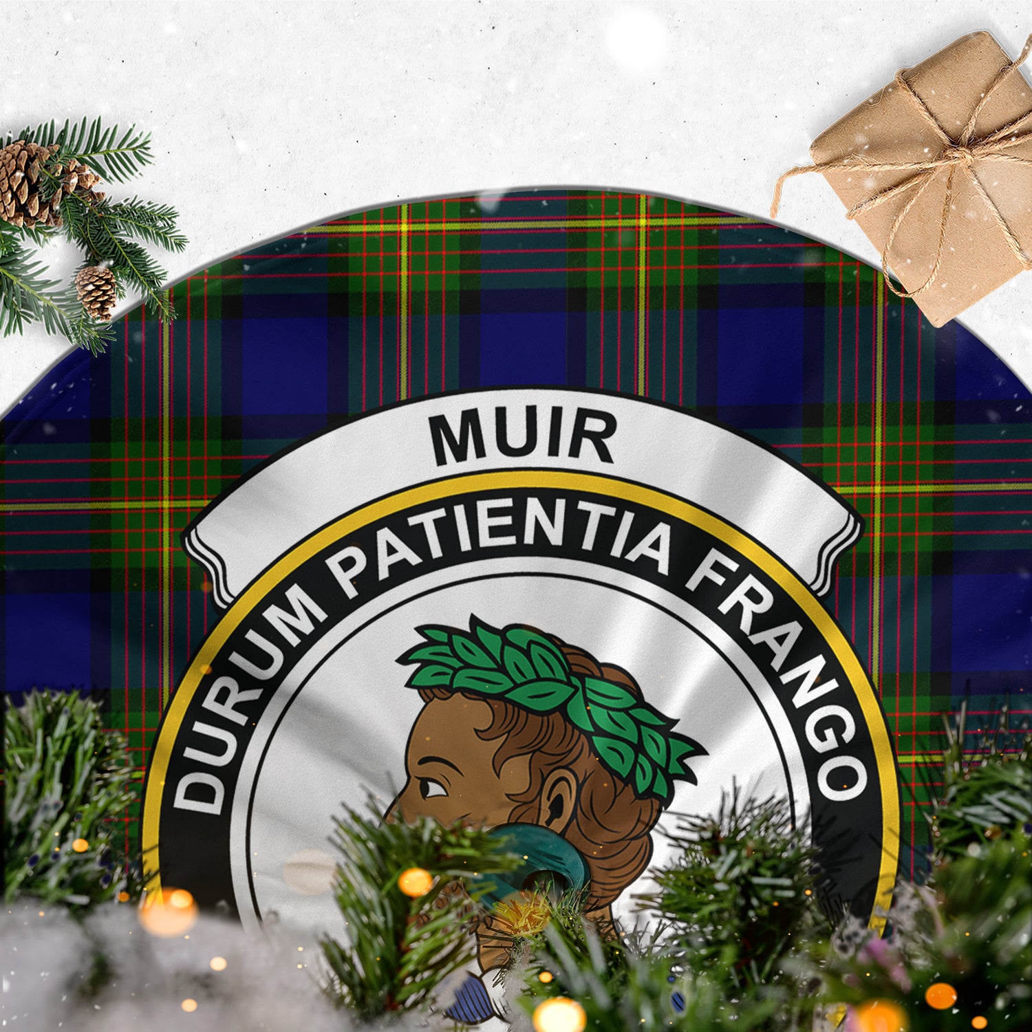 muir-tartan-christmas-tree-skirt-with-family-crest